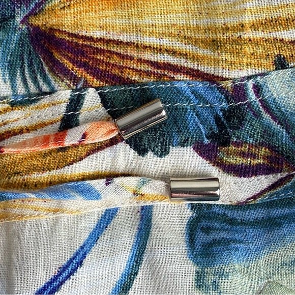 Chico's Tropical Print Duster Jacket Size 3/US 16-18 - Picture 6 of 7